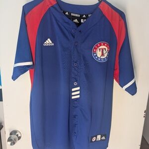 Adidas Texas rangers Kinsler #5 blue